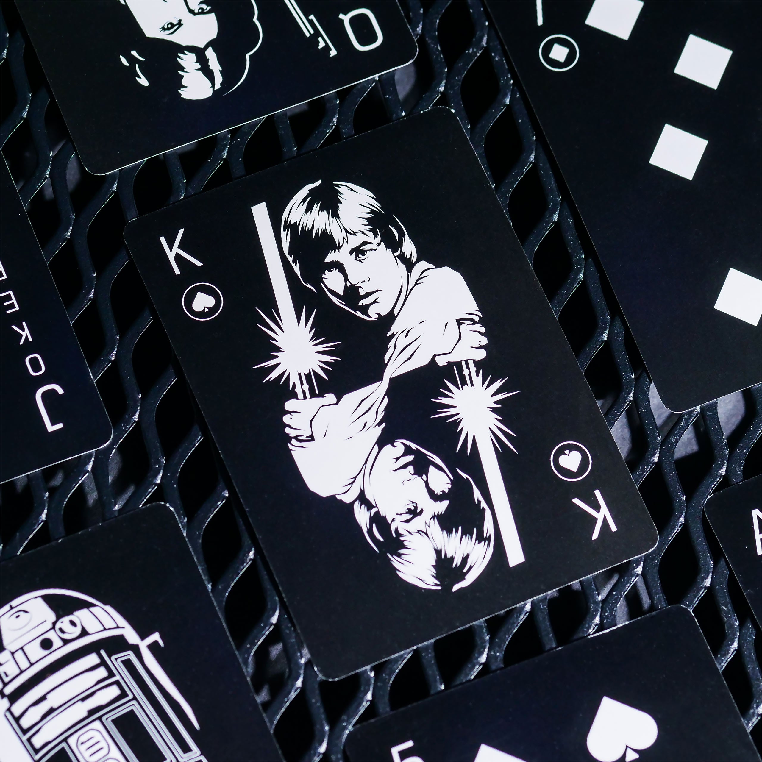 Imagen del producto Star Wars - Baraja de cartas Stormtrooper en caja de metal