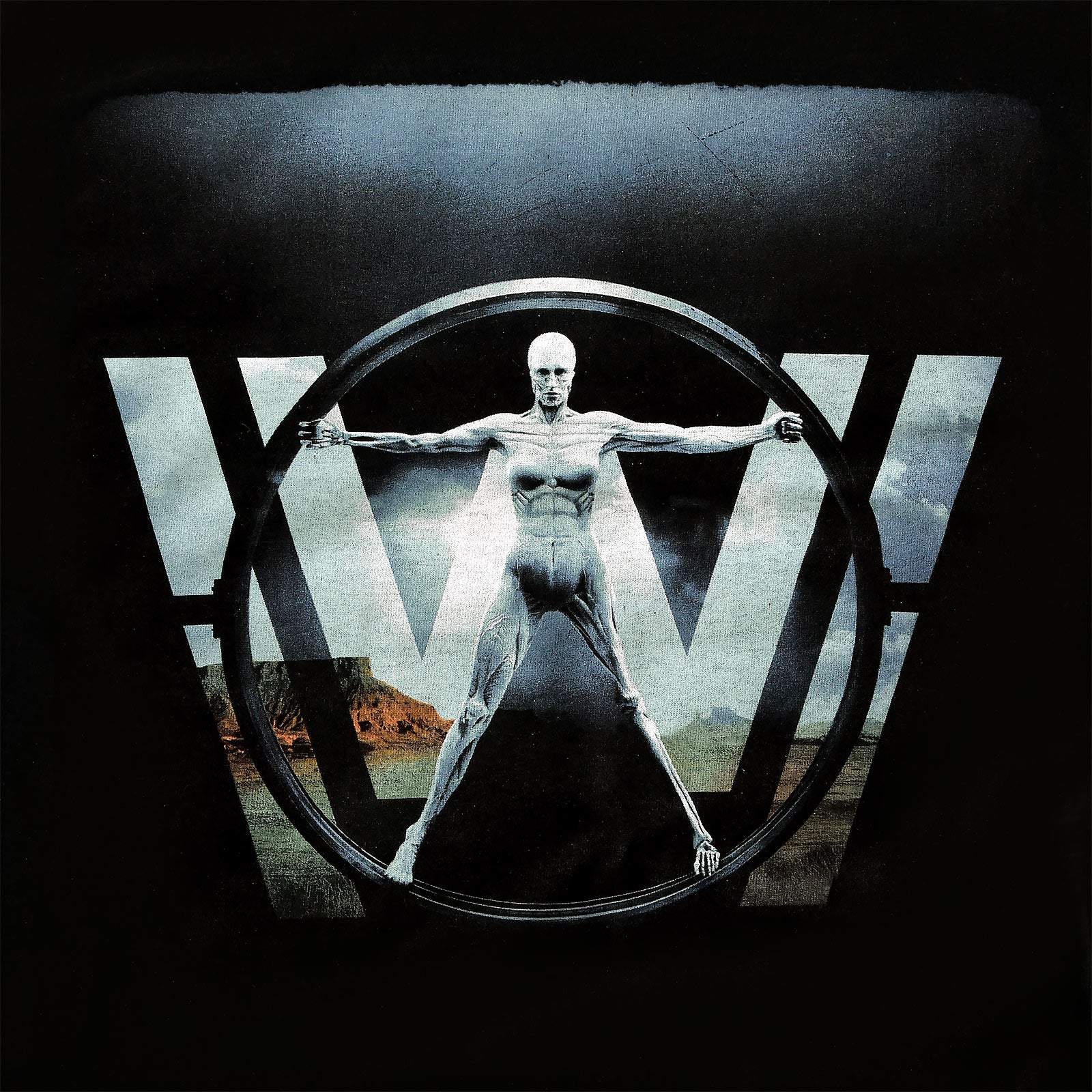 Imagen del producto Westworld - Camiseta con logotipo negra