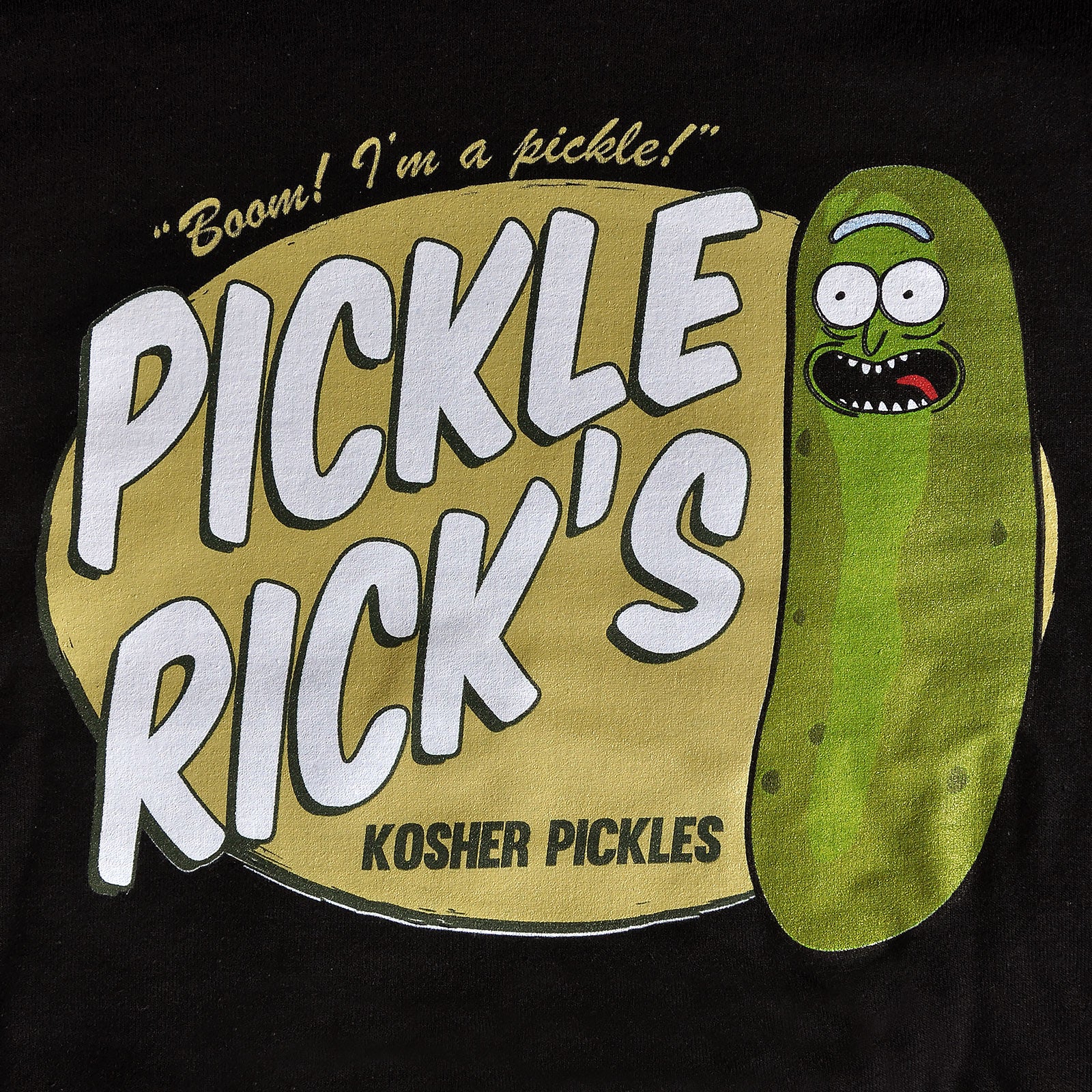 Imagen del producto Rick y Morty - Sudadera con capucha Pickle Rick negra