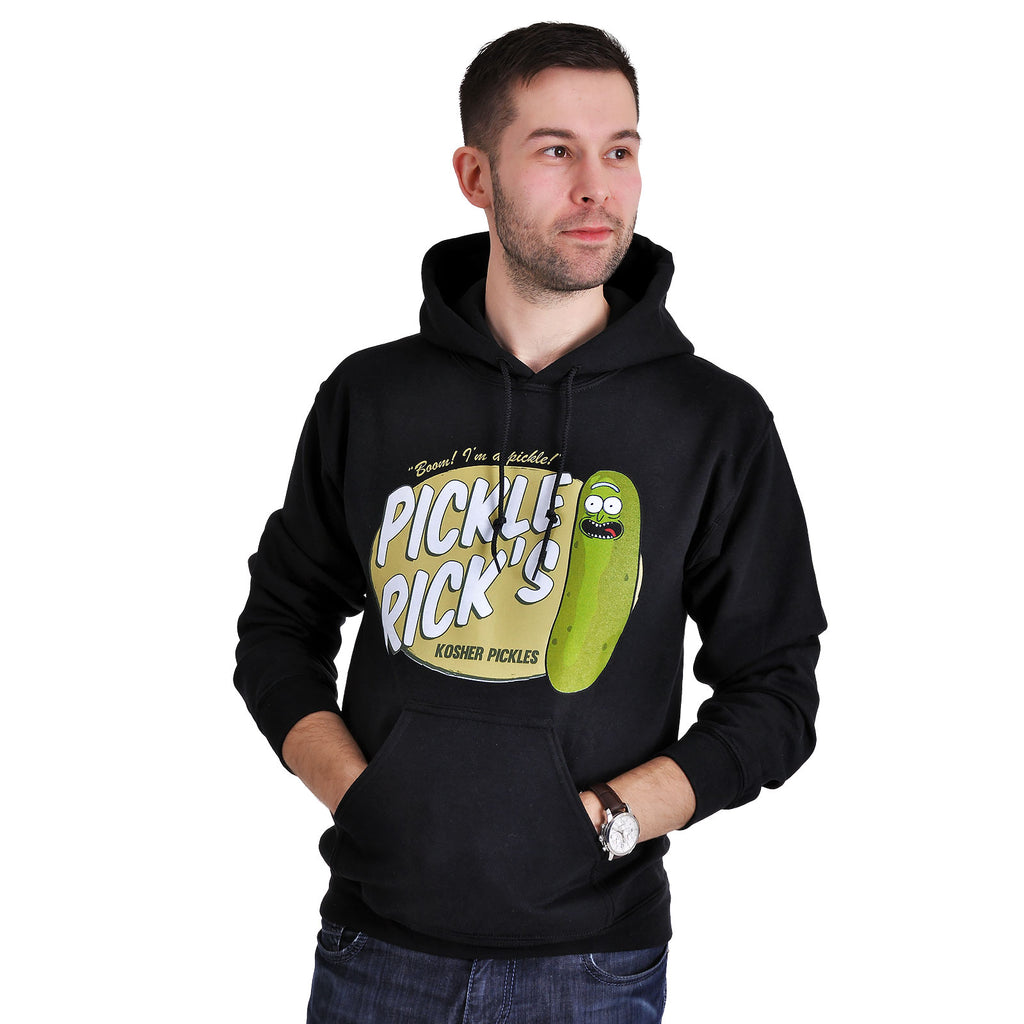 Imagen del producto Rick y Morty - Sudadera con capucha Pickle Rick negra