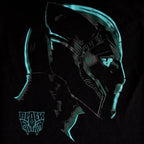 Imagen del producto Black Panther - Camiseta Neon Face negra