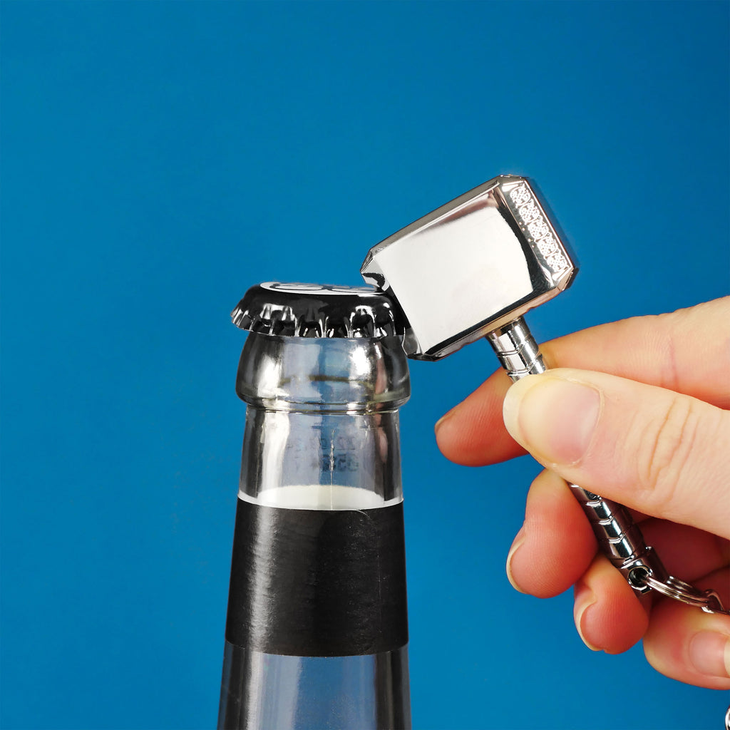Imagen del producto Llavero de martillo de Thor con abridor de botellas