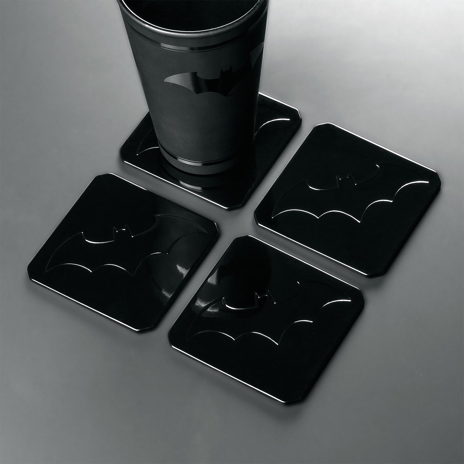 Imagen del producto Batman - Set de 4 posavasos con logo