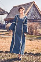 Imagen del producto Vestido medieval Reinhild azul