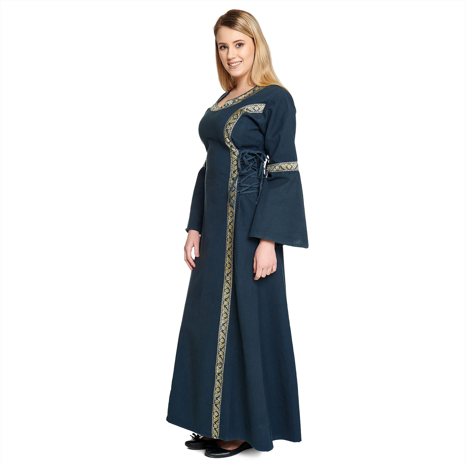 Imagen del producto Vestido medieval Reinhild azul