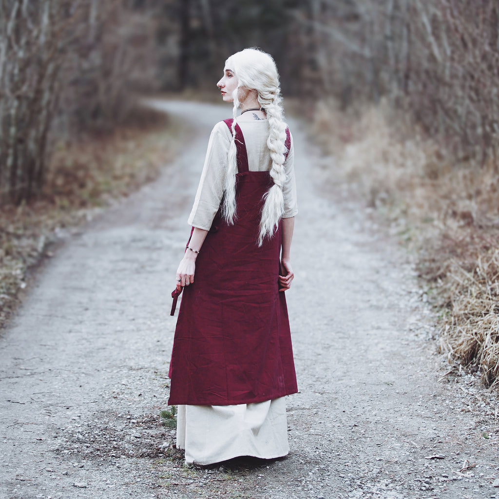Imagen del producto Vestido medieval Hildegard rojo