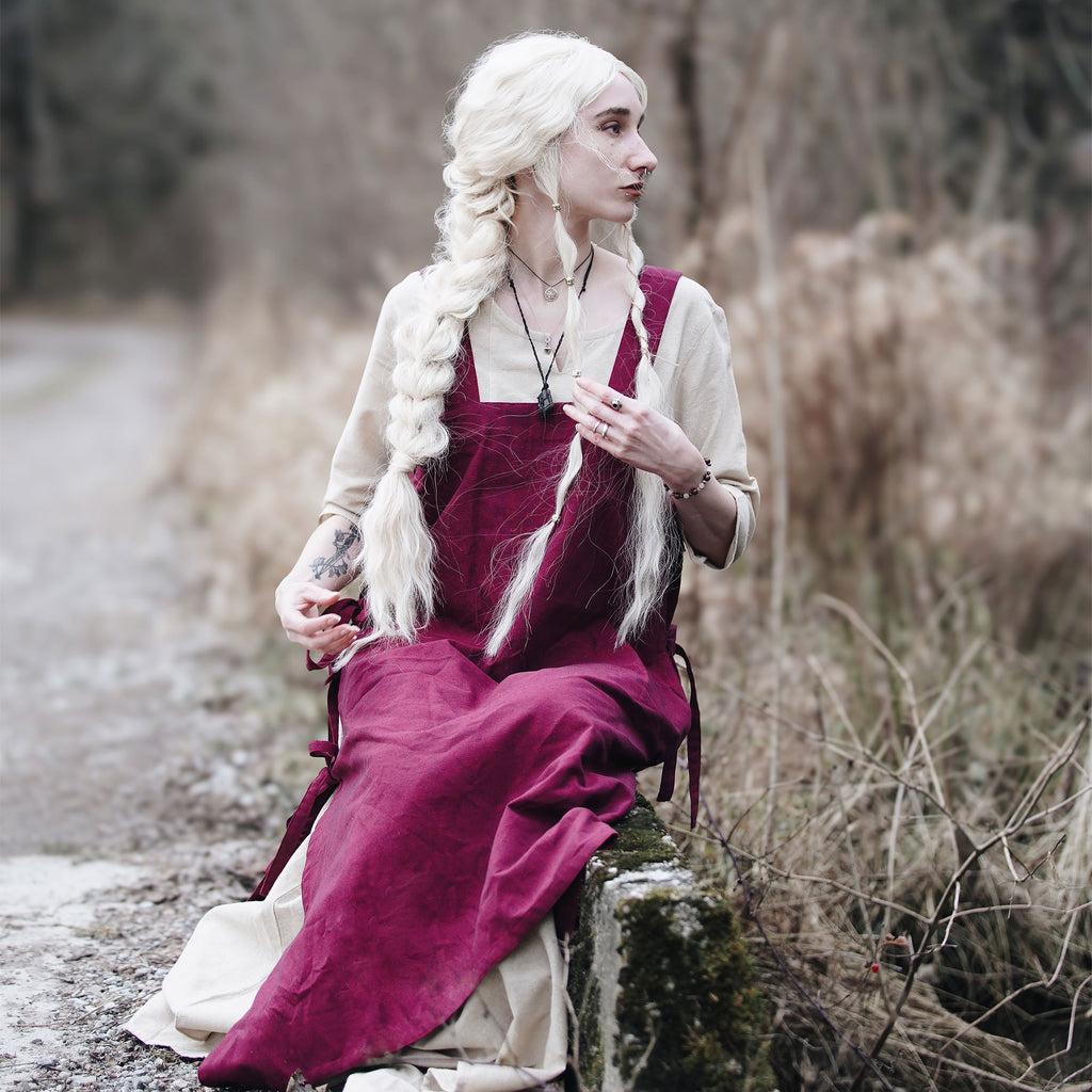 Imagen del producto Vestido medieval Hildegard rojo