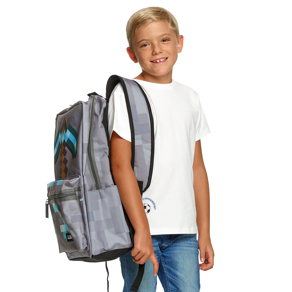 Product image Minecraft - Pickaxe Backpack grey