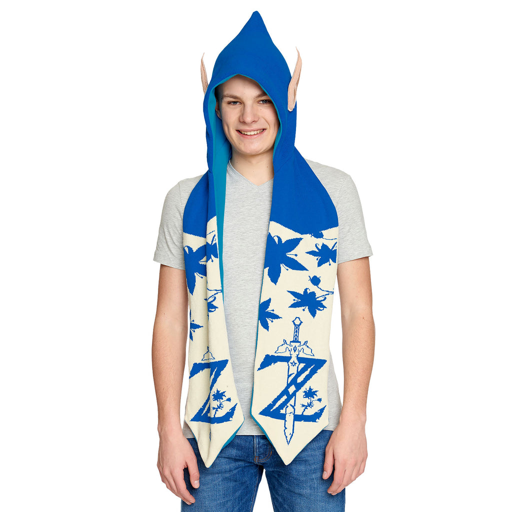 Imagen del producto Zelda - Bufanda de Breath of the Wild con capucha y orejas