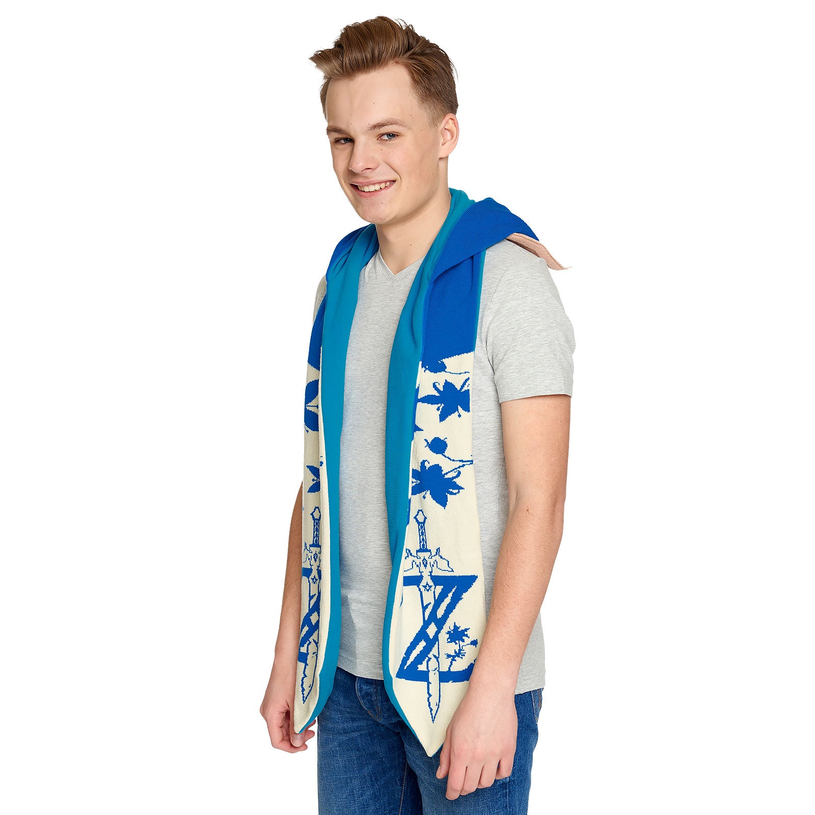 Imagen del producto Zelda - Bufanda de Breath of the Wild con capucha y orejas