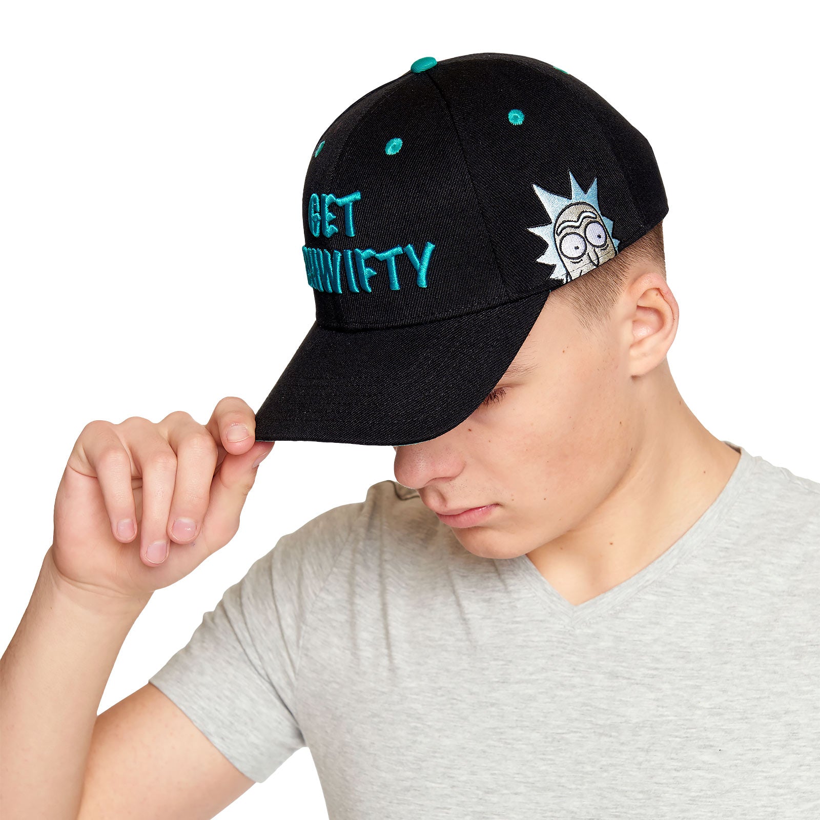 Imagen del producto Rick y Morty - Gorra base Get Schwifty negra