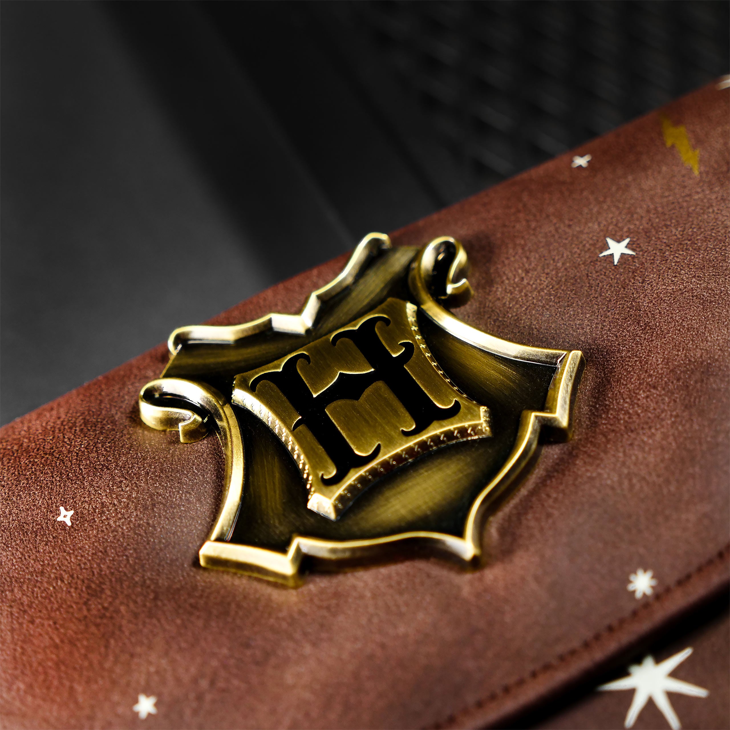 Imagen del producto Harry Potter - Cartera de metal con escudo de Hogwarts