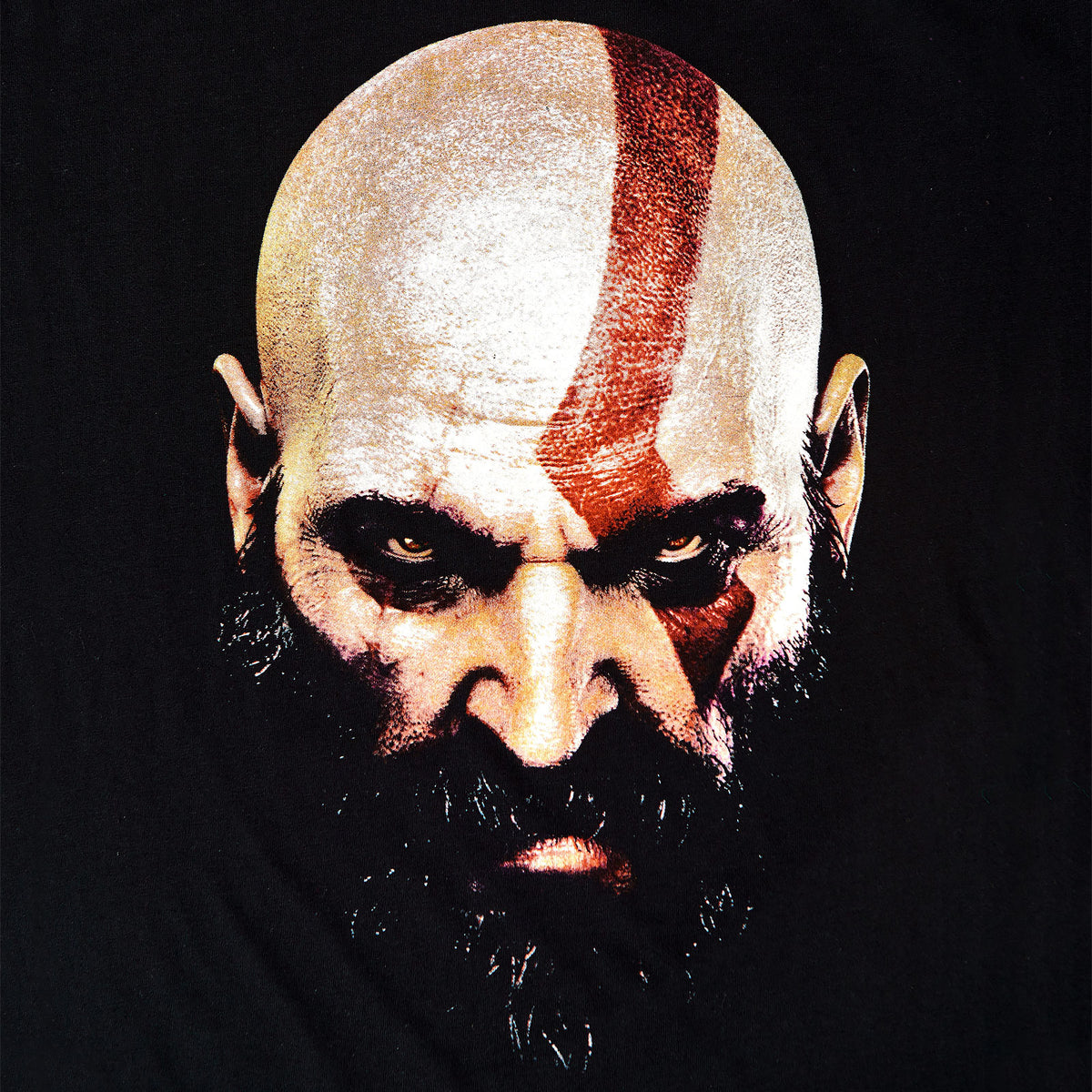 Imagen del producto God of War - Camiseta negra con cara de Kratos