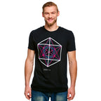Imagen del producto Dungeons & Dragons - Camiseta negra con símbolo 2d10 + 4