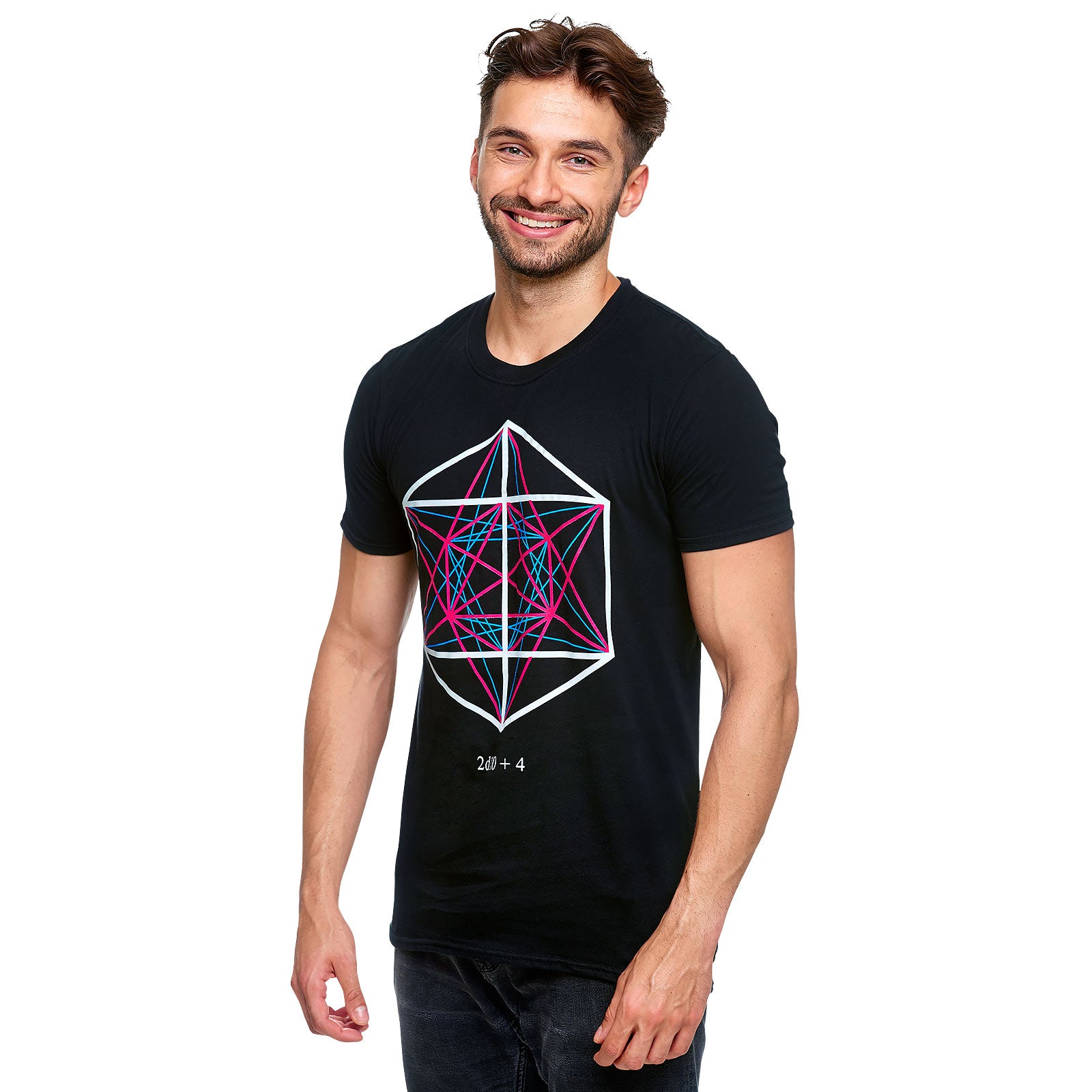 Imagen del producto Dungeons & Dragons - Camiseta negra con símbolo 2d10 + 4