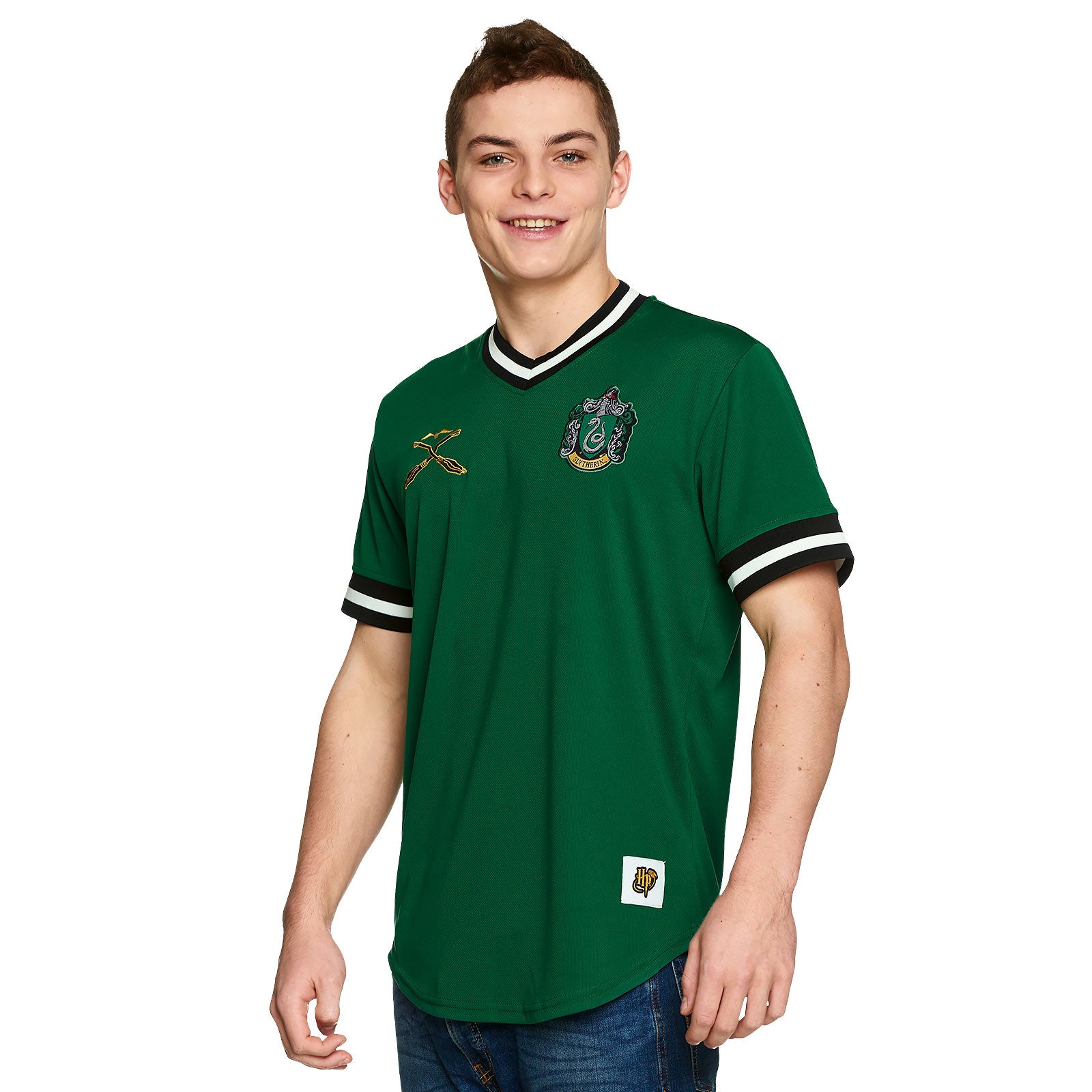 Imagen del producto Harry Potter - Camiseta del equipo de Quidditch de Slytherin