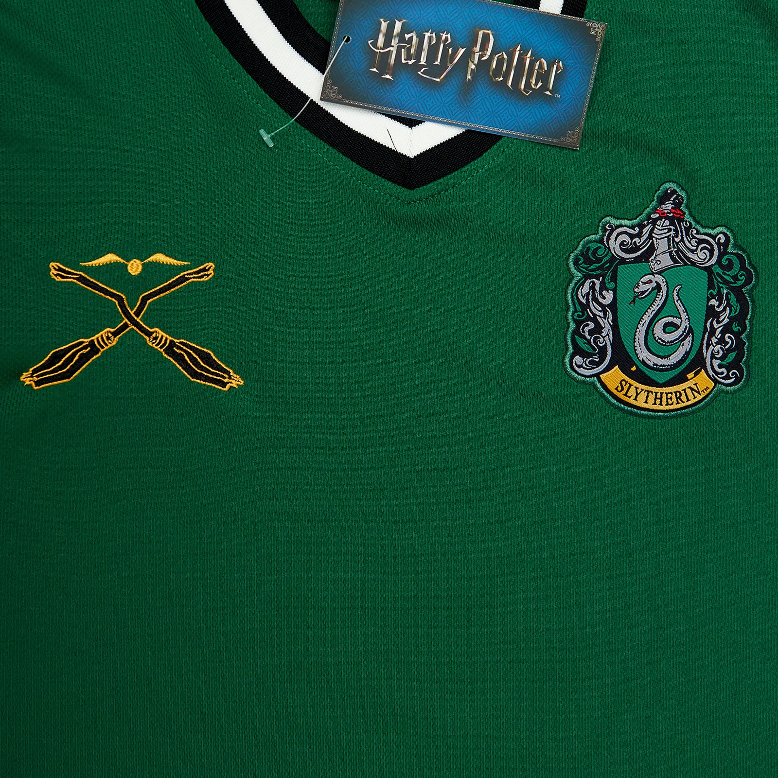 Imagen del producto Harry Potter - Camiseta del equipo de Quidditch de Slytherin