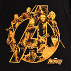 Imagen del producto Avengers - Camiseta de los héroes de Infinity War