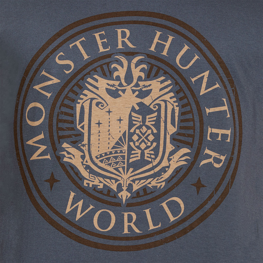 Product image Monster Hunter - World Logo T-Shirt Blue