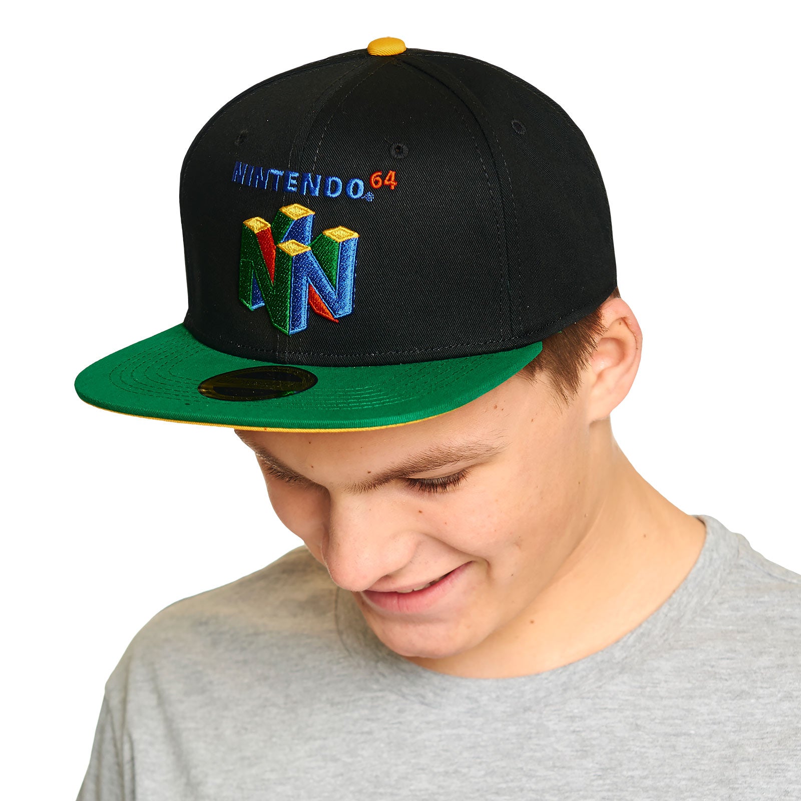 Imagen del producto Nintendo - Gorra Snapback con Logo N64