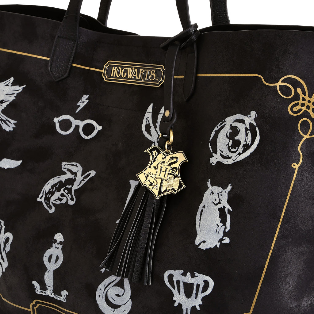 Imagen del producto Harry Potter - Bolsa de compras con símbolos de Hogwarts