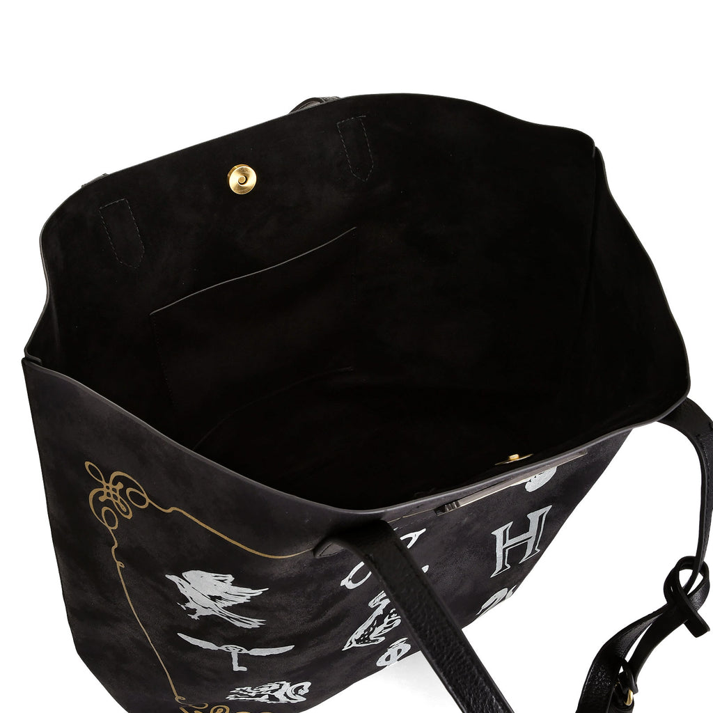 Imagen del producto Harry Potter - Bolsa de compras con símbolos de Hogwarts
