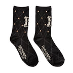 Imagen del producto Harry Potter - Calcetines con tachuelas y logo de Hogwarts negro