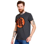 Imagen del producto Dragon Ball - Camiseta gris con símbolo Kame