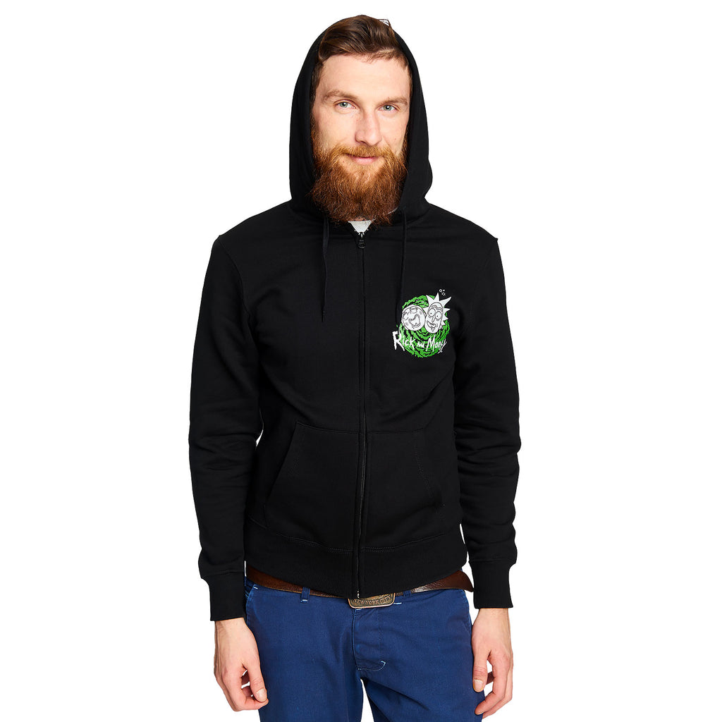 Imagen del producto Rick and Morty - Chaqueta con capucha Riggity Wrecked negra