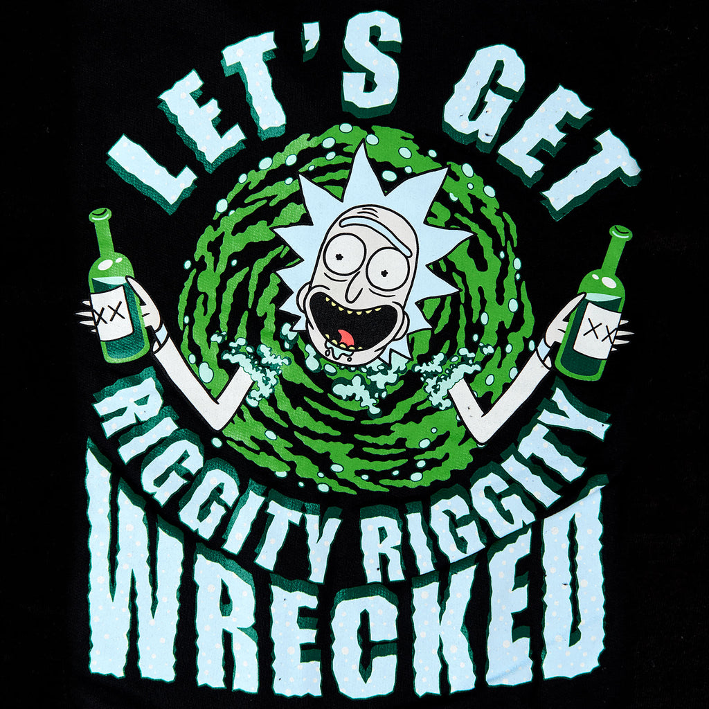 Imagen del producto Rick and Morty - Chaqueta con capucha Riggity Wrecked negra