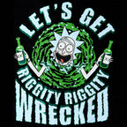 Imagen del producto Rick and Morty - Chaqueta con capucha Riggity Wrecked negra