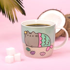 Imagen del producto Pusheen - Taza de efecto térmico de sirena