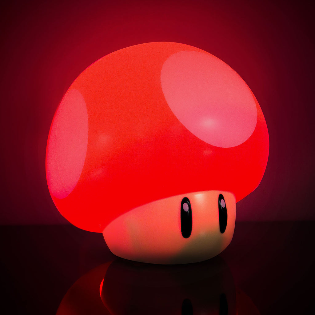 Imagen del producto Super Mario - Lámpara de mesa Super Mushroom con sonido
