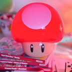 Imagen del producto Super Mario - Lámpara de mesa Super Mushroom con sonido