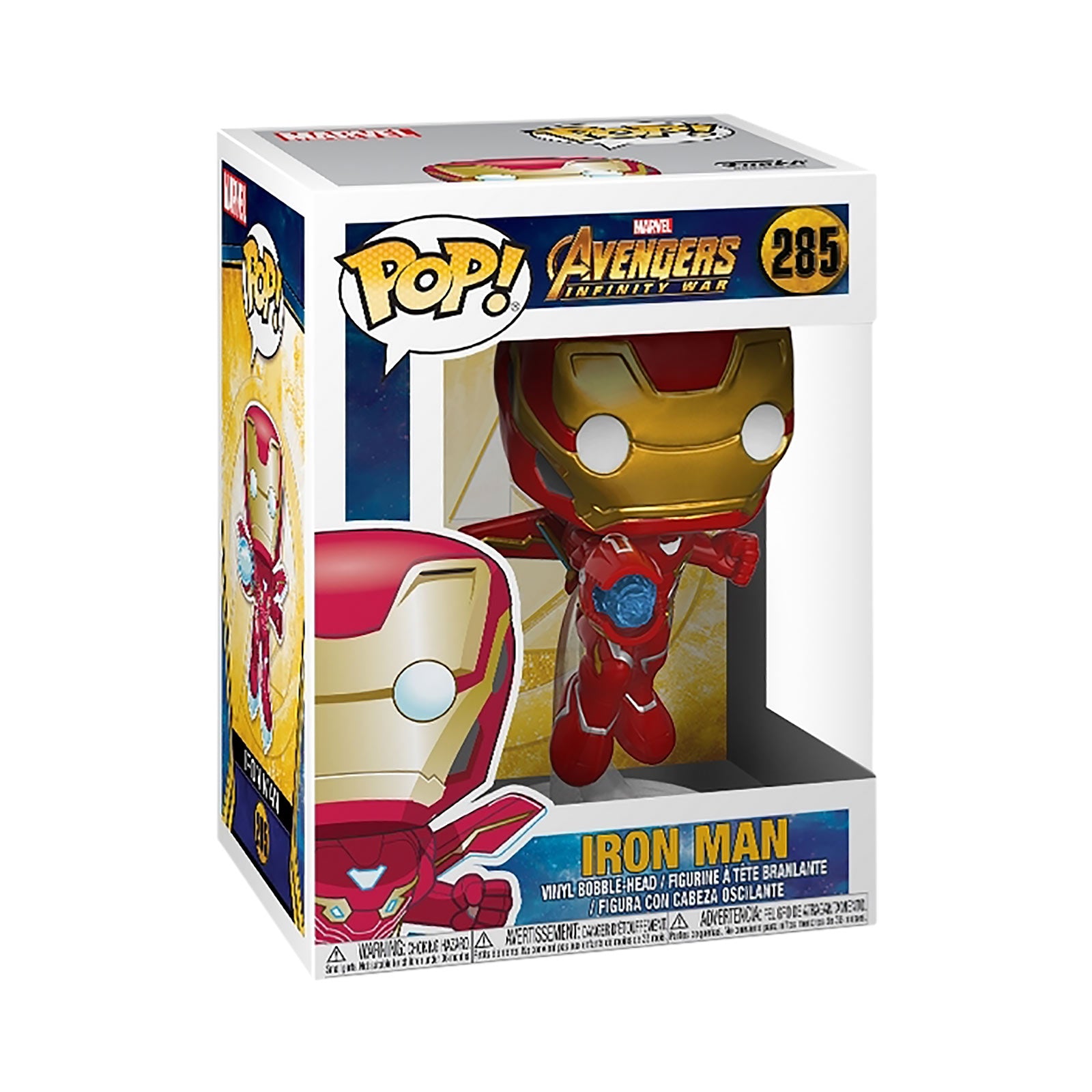 Imagen del producto Avengers - Iron Man Infinity War Funko Pop Figura con cabeza oscilante