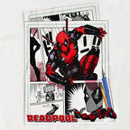 Imagen del producto Deadpool - Camiseta de Acción de Cómic blanca