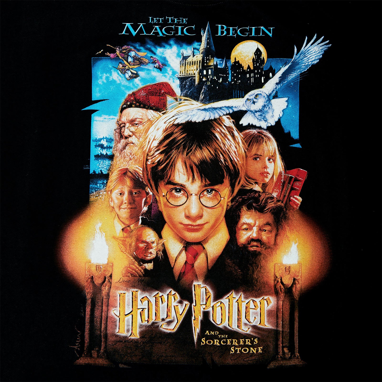 Product image Harry Potter - Philosopher's Stone Poster T-Shirt Black