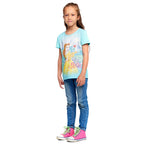 Imagen del producto La Bella y la Bestia - Camiseta de Belle para niños en turquesa