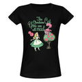 Imagen del producto Alicia en el país de las maravillas - Camiseta para mujer All Mad negra