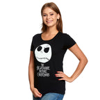 Product image Nightmare Before Christmas - Jack Skull Women's T-Shirt Black