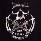 Imagen del producto Sons of Anarchy - Camiseta Skull and Sickle negra
