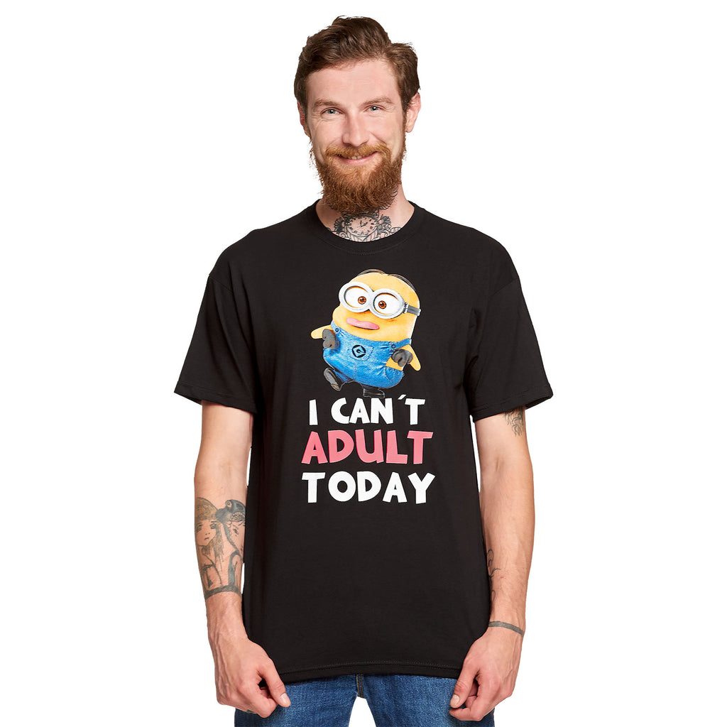 Imagen del producto Minions - No Adult Today Camiseta negra