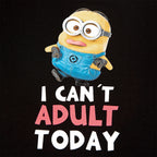 Imagen del producto Minions - No Adult Today Camiseta negra