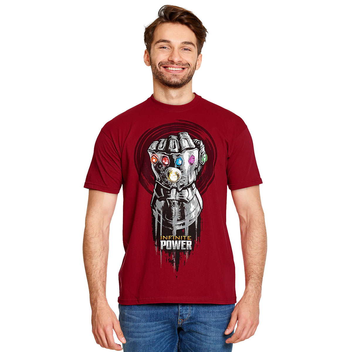 Imagen del producto Avengers - Camiseta roja de Poder Infinito