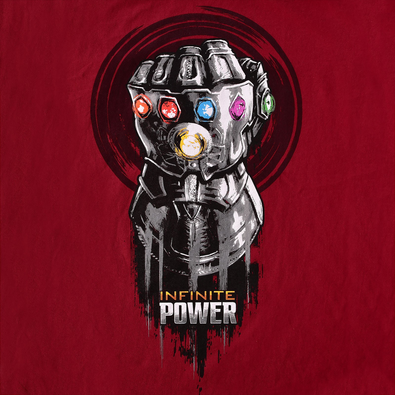 Imagen del producto Avengers - Camiseta roja de Poder Infinito