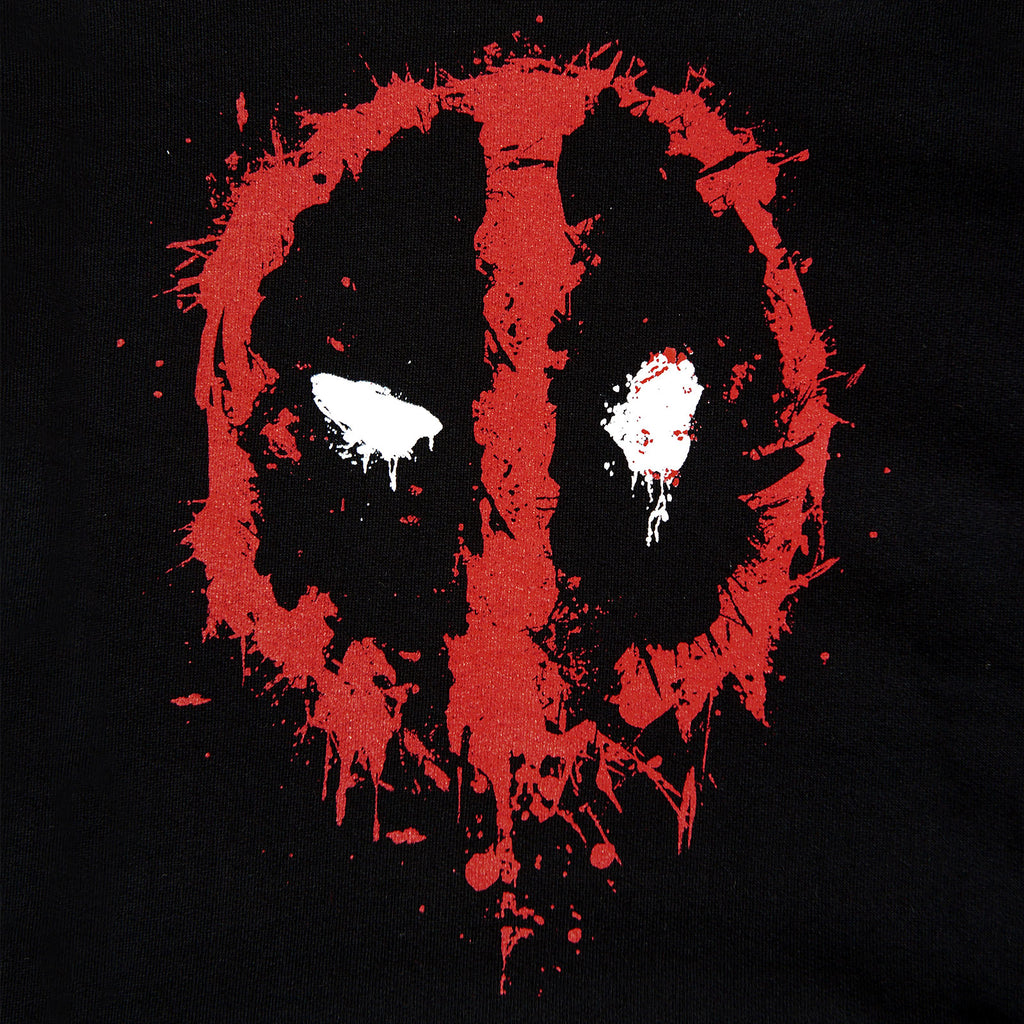 Imagen del producto Deadpool - Sudadera con capucha para mujer en negro con logo