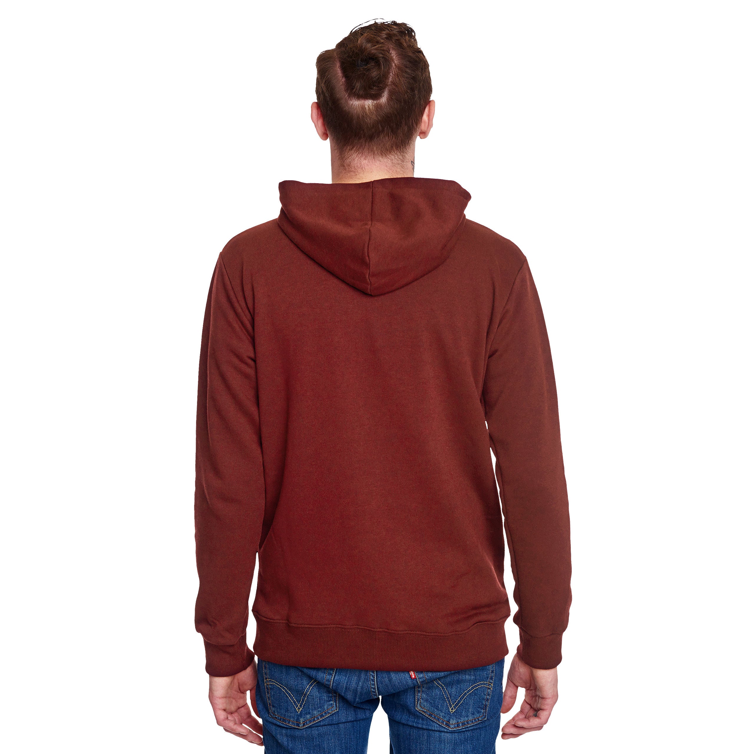 Product image Witcher - Wolf Medallion Hoodie red