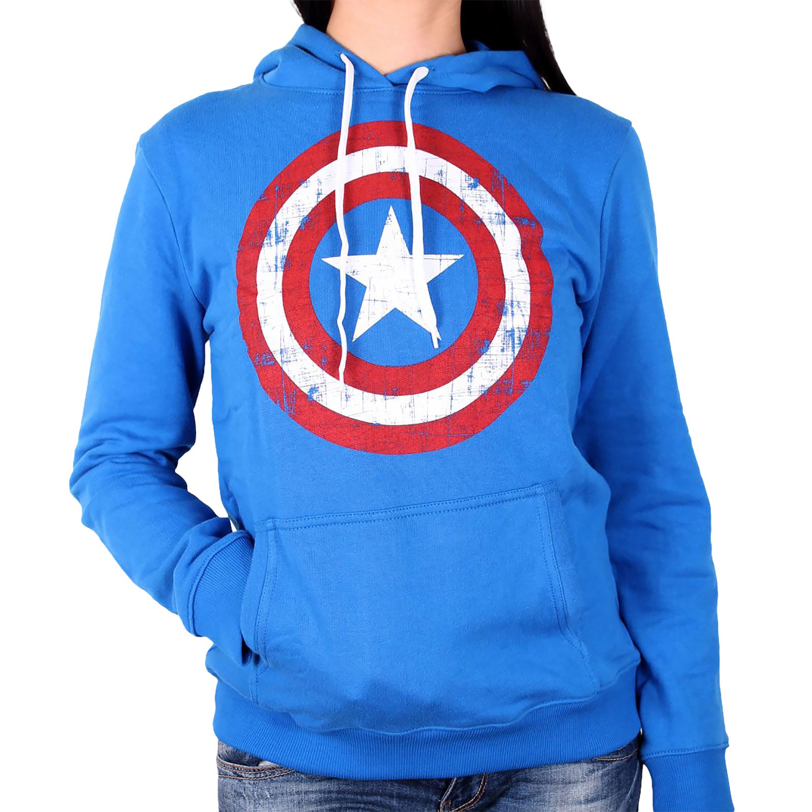 Product image Captain America - Shield Hoodie Women's blue