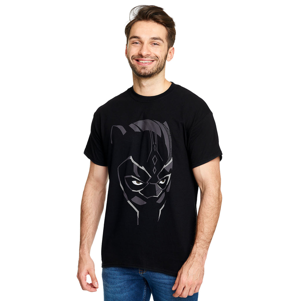 Imagen del producto Black Panther - Camiseta negra de la máscara