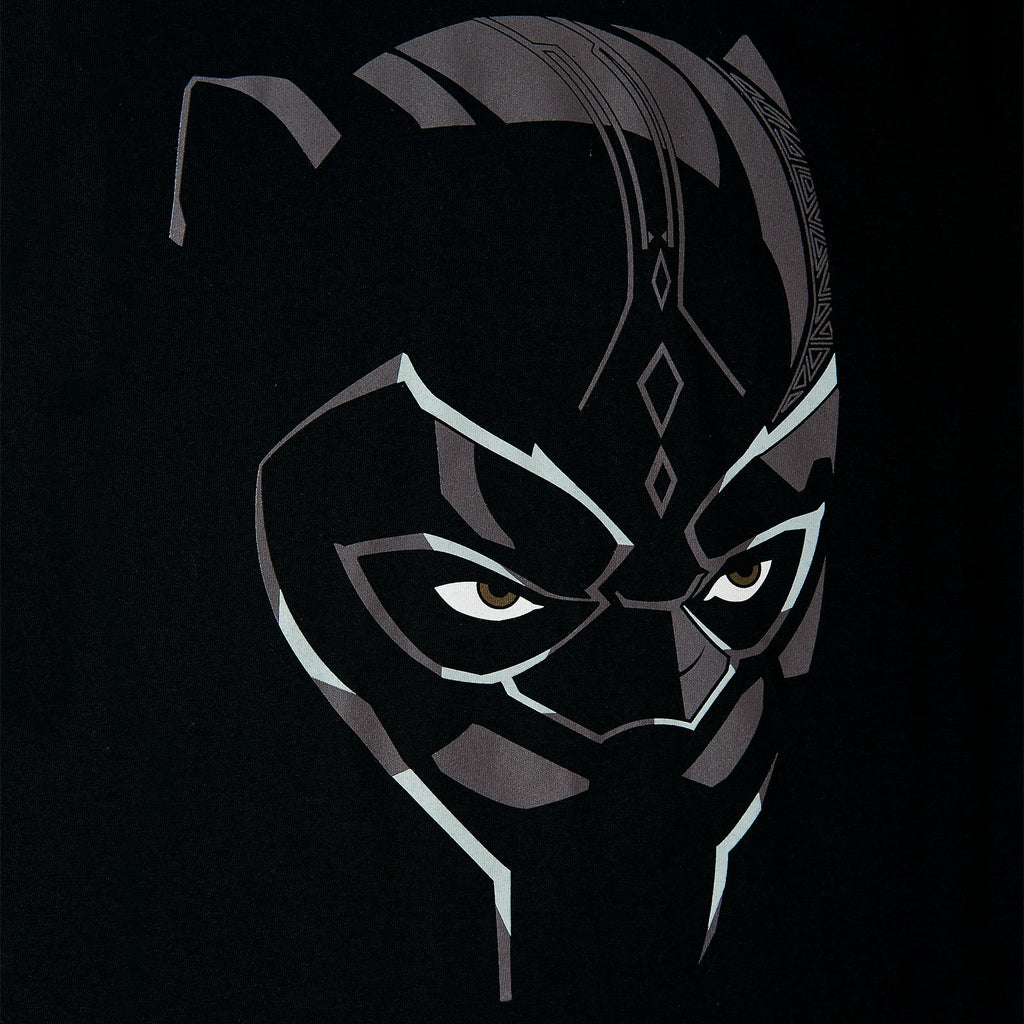 Imagen del producto Black Panther - Camiseta negra de la máscara